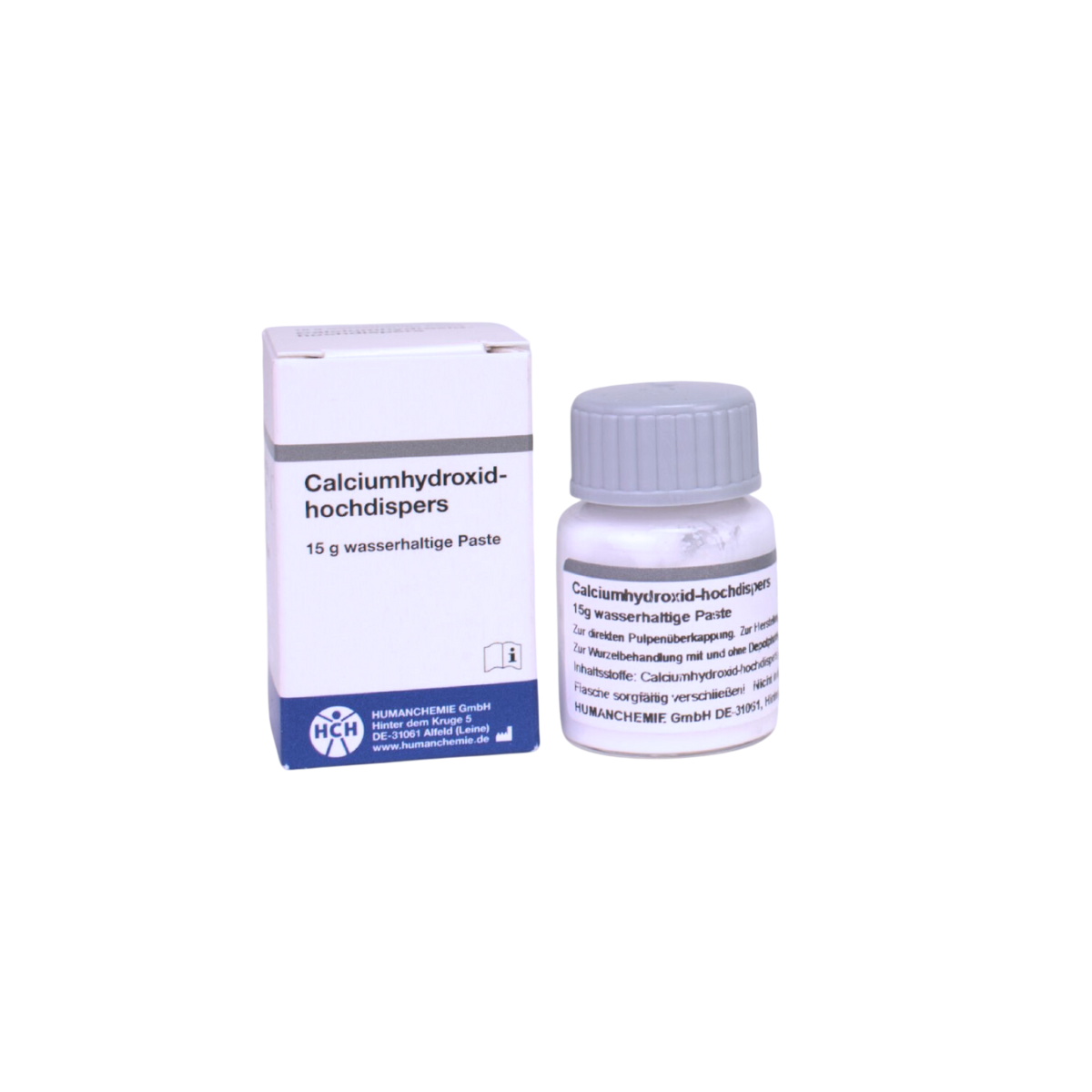 Кальцій Гідроксид паста 15г Humanchemie ОРИГІНАЛ, фото 1