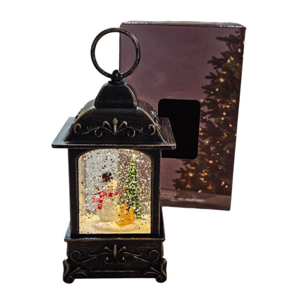 Ліхтар Новорічний LED 14 см 13345 на батарейках, фото 1