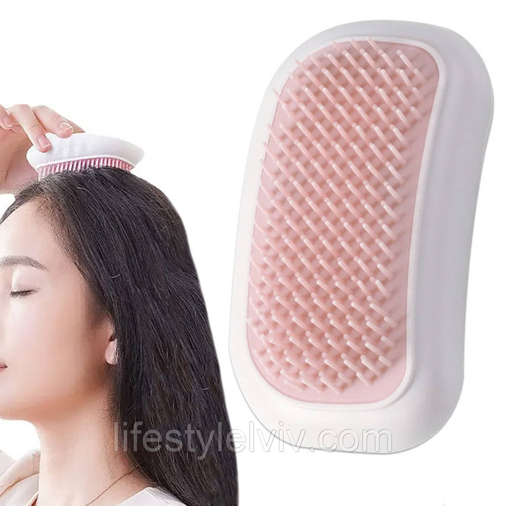 Електричний масажер для голови Head Massager / Масажна щітка для шкіри голови / Вібромасажер для голови, фото 1