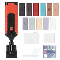 Набір для ремонту плитки в кейсі / Набір для ремонту керамічної плитки / Ремкомплект сколів на плитці