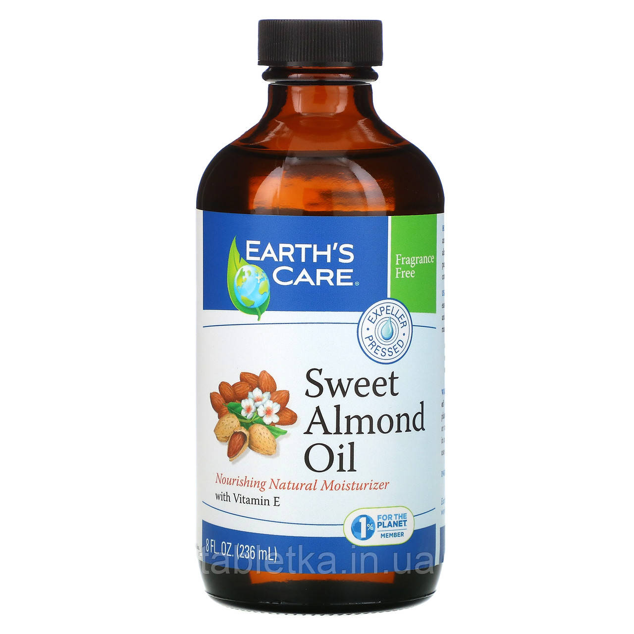 Earth's Care, Олія солодкого мигдалю, 8 рідких унцій (236 мл)
