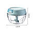 Ручний міні подрібнювач 500мл, MINI CHOPPER, Блакитний / Кухонний чоппер / Багатофункціональний міні блендер, фото 10