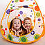 Дитячий намет з тунелем і місцем під кульки, 270х120х90см / Великий намет ігровий / Намет для дітей, фото 7