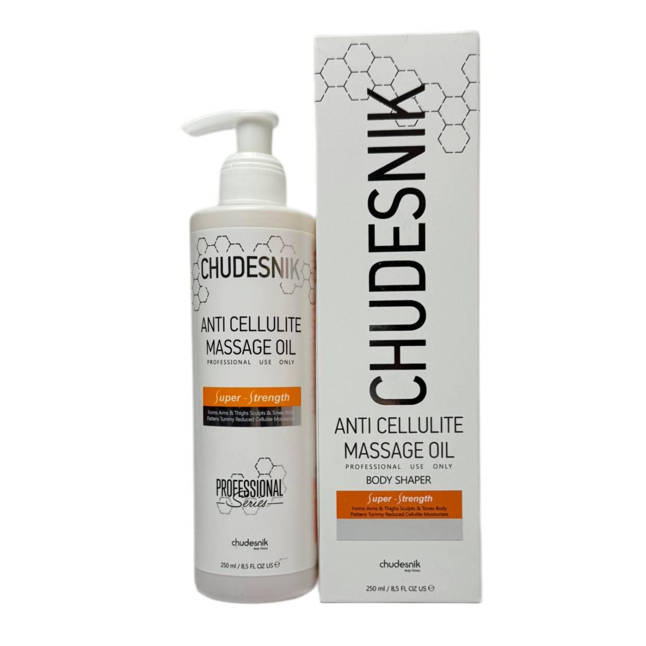 Масажна олія CHUDESNIK Massage Oil Anti Cellulite ( антицелюлітна) 250 ml