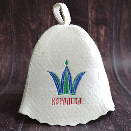 Шапка для лазні "Королева", фото 1