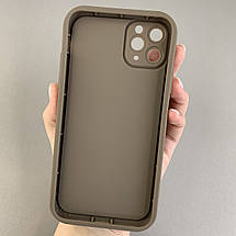 Чохол для iPhone 11 Pro Max чохол з високими бортами із зірочками на айфон 11 про макс коричневий q05d, фото 2