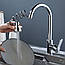 Насадка на кран з поворотом 360°, 3 режими, Water tap / Кухонний змішувач / Аератор на кран, фото 6