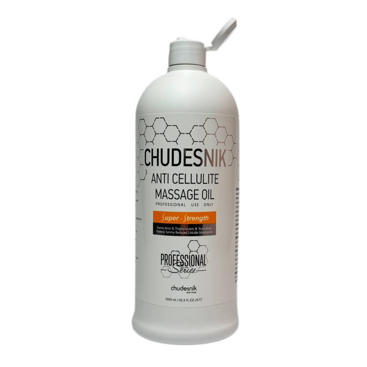 Масажна олія CHUDESNIK Massage Oil Anti Cellulite ( антицелюлітна) 1000 ml