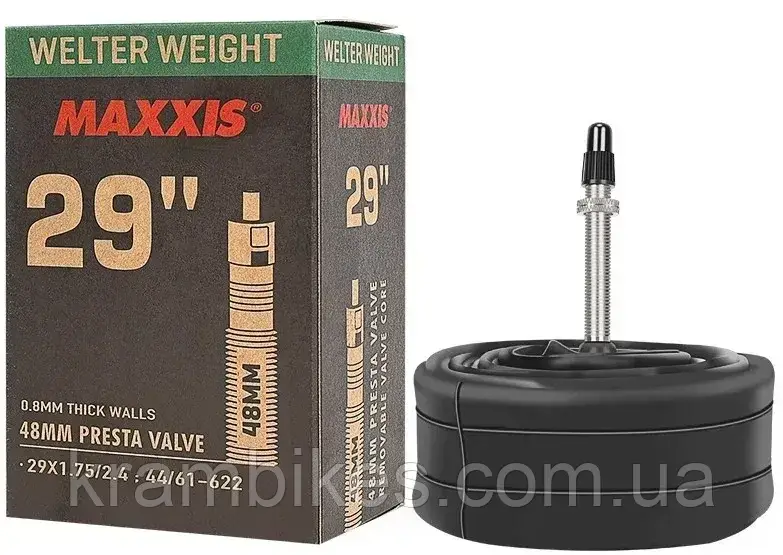 Камера 29" Maxxis WELTER WEIGHT 29х1.75/2.4" FV L-48мм