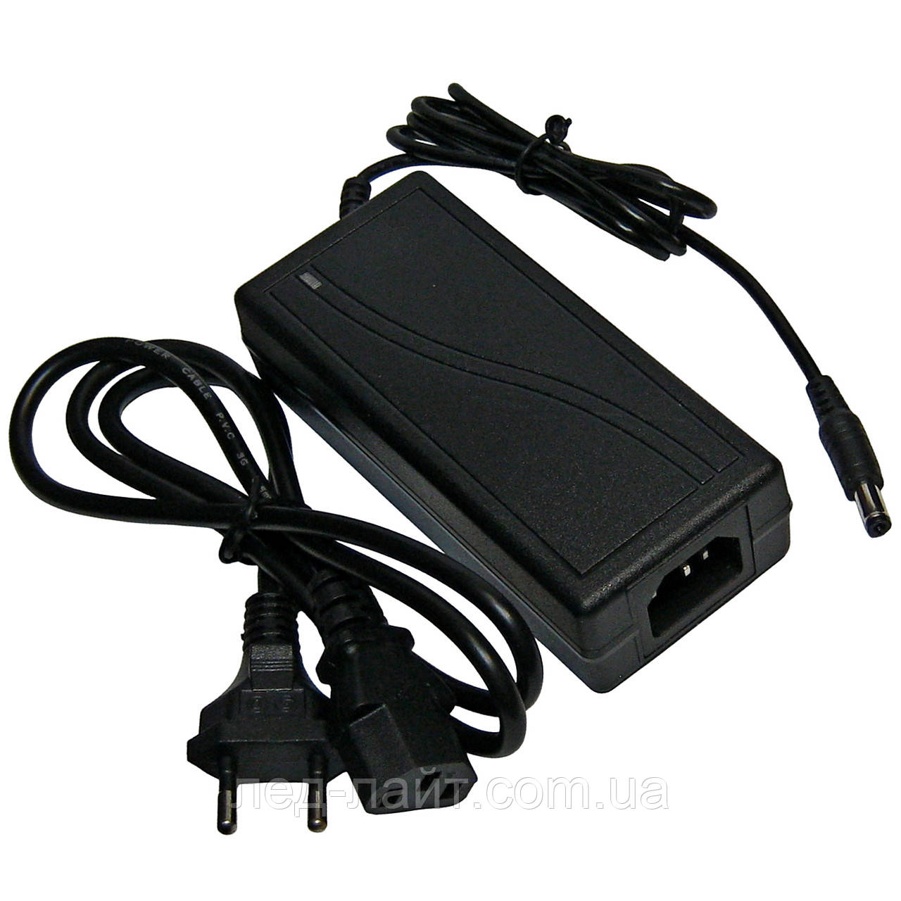 Блок живлення (адаптер) 12V 3A 36W у пластиковому корпусі
