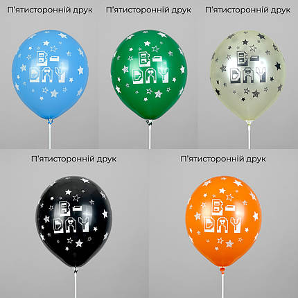 Принт 238 SHAROFF-ШР 12" Майнкрафт B-Day - асорті, фото 3