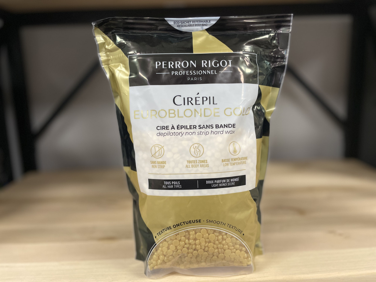 Плівковий віск для депіляції волосся Perron Rigot Cirepil Euroblonde Gold (Євробонд голд) 800 г