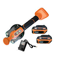 Акумуляторна віброприсоска для плитки TEX.AC TAOE-TTM50 (с 2 акб ЗП) 20 В 2Аг