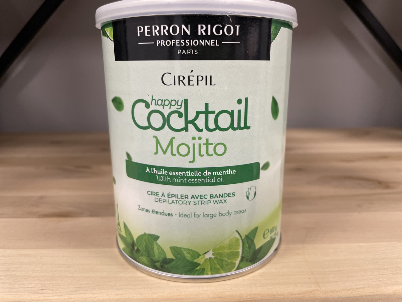 Теплий віск для депіляції з мерехтливим блиском Mojito Cirepil (Мохіто) 800 мл.