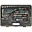 Набір інструментів і ключів на 142 шт, у кейсі, BX-010M / Набір біт / Набір головок з тріскачкою, фото 4