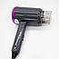 Фен для волосся від мережі, зі складною ручкою + концентратор, LY-811 / Фен для сушіння волосся / Фен з іонізацією, фото 9