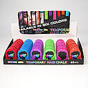 Крейда кольорова пудра для волосся Hair Chalk (червоний), фото 5