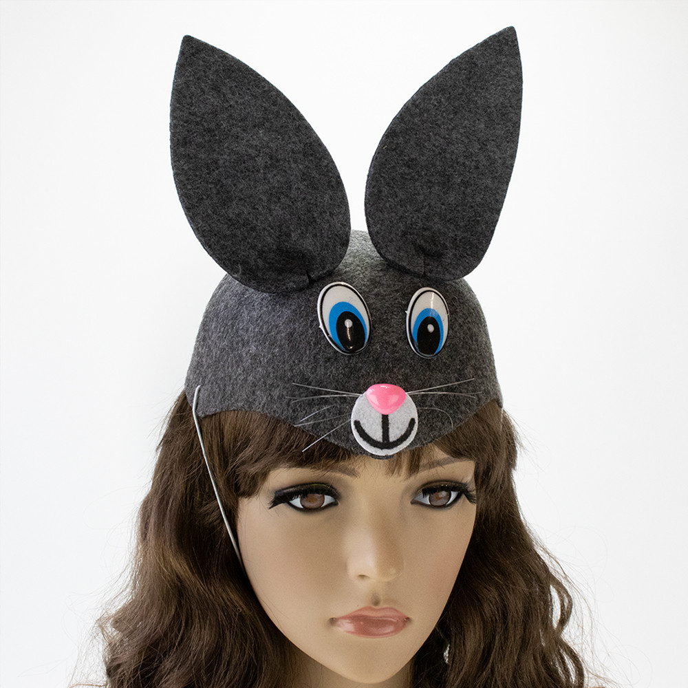 Капелюшок Зайчик (сірий), фото 1