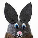 Капелюшок Зайчик (сірий), фото 5