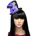 Капелюшок Марді Гра з фіолетовою трояндою 8948, фото 3