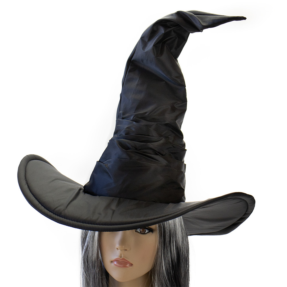Капелюх Відьми з великими полями (чорна), фото 1