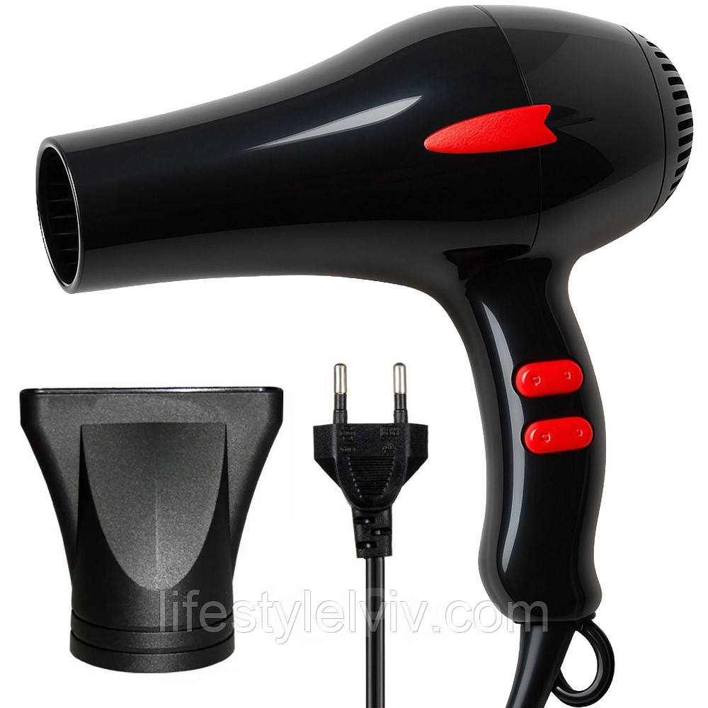 Професійний фен для волосся, 3000Вт, CB-2308 / Фен для сушки волосся / Електричний фен для укладання волосся, фото 1