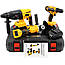 Набір акумуляторного інструменту 3в1 + 2 акумулятори 36В / Перфоратор / Шуруповерт / Акумуляторна болгарка, фото 10