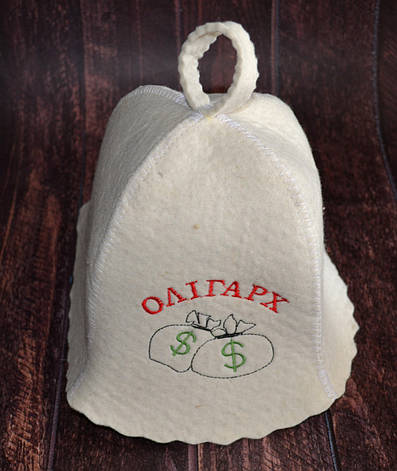Шапка для бани "Олігарх", фото 3
