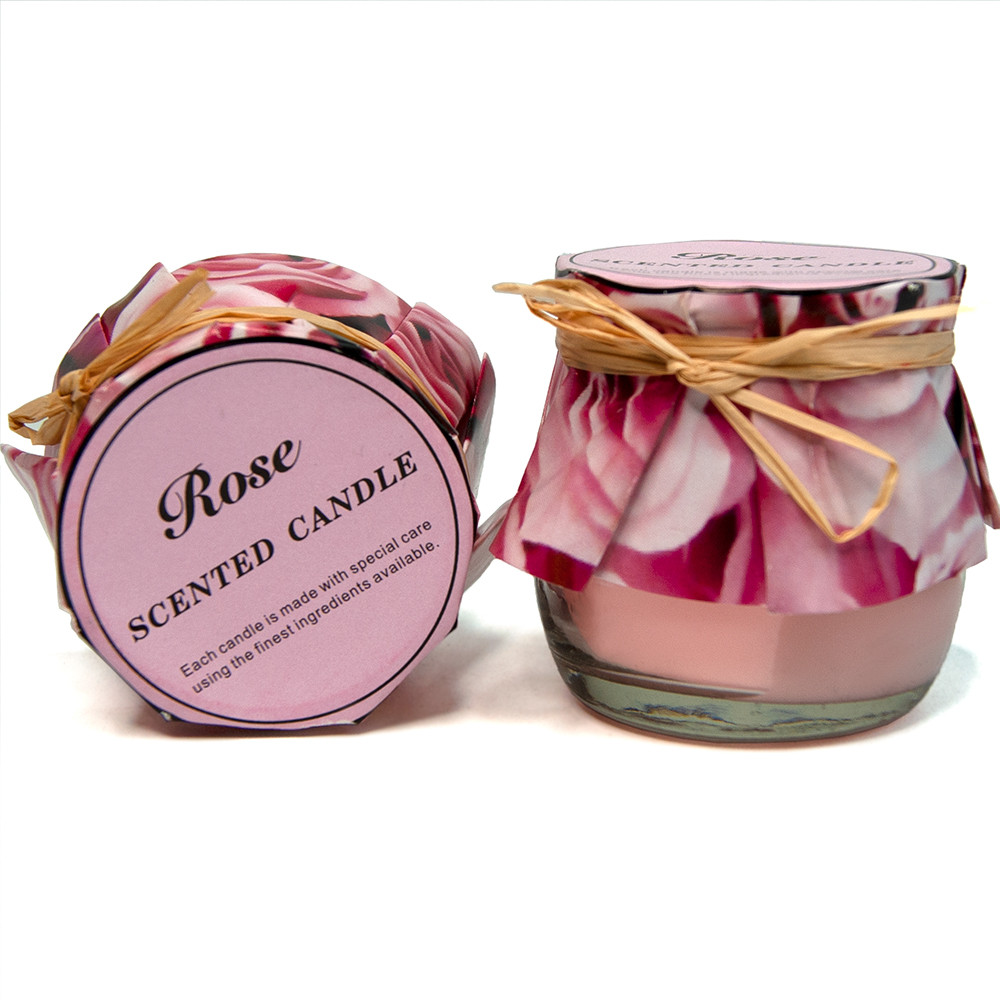 Свічка Арома у банці Роза, фото 1