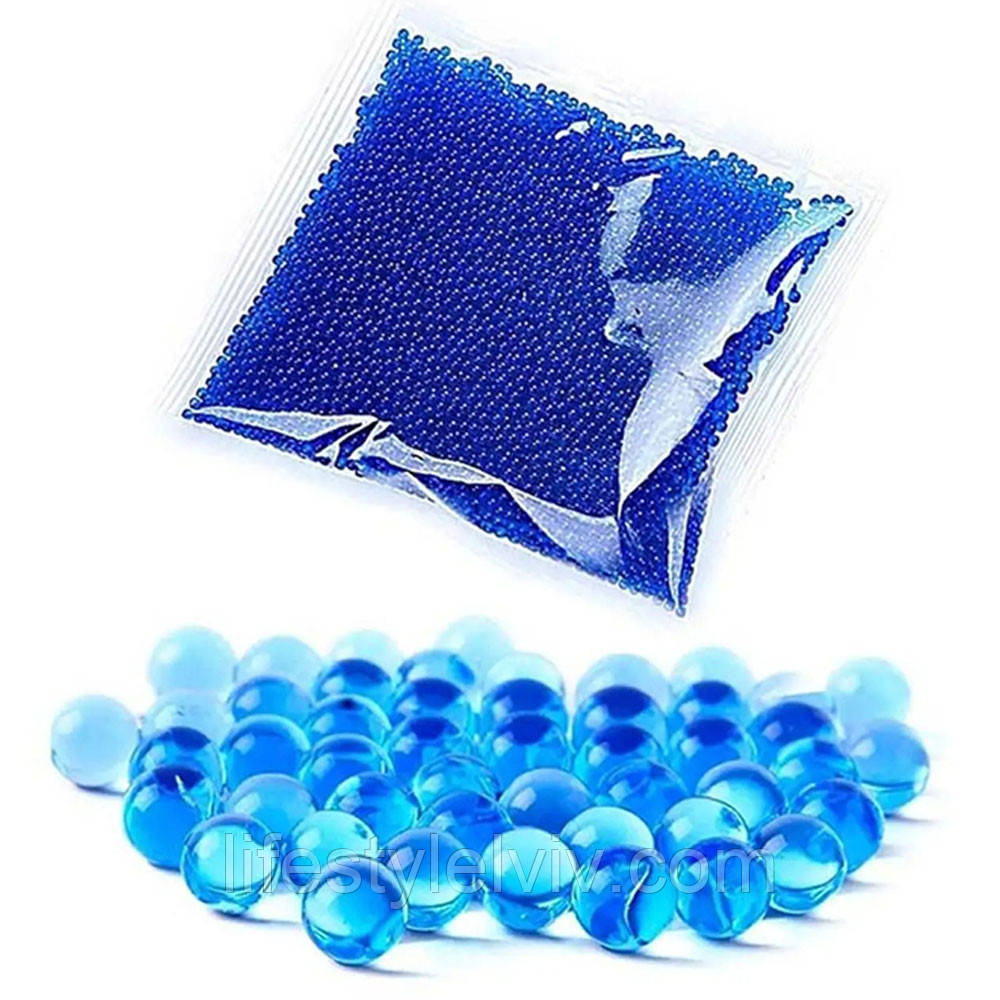 Кульки зростаючі у воді Орбіз до 8мм, 10000шт / Гідрогелеві кульки орбіз / Набір орбізів, фото 1