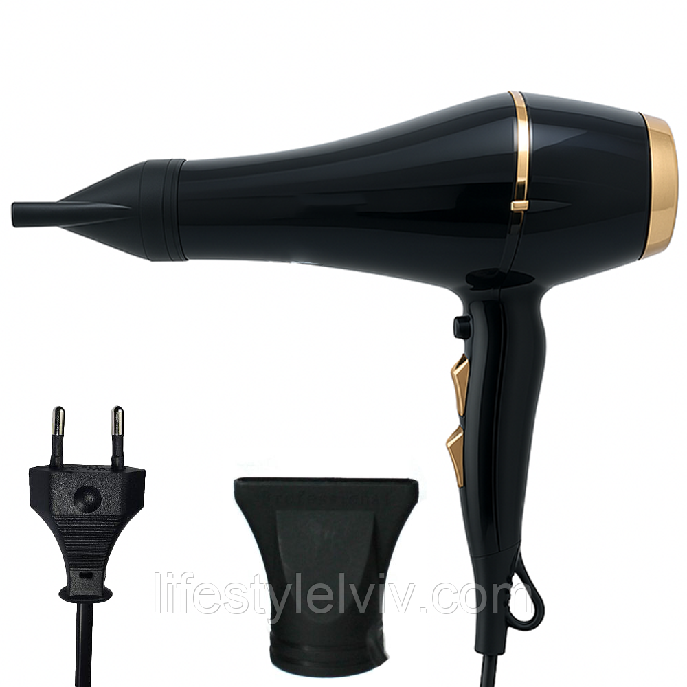 Фен для волосся 3000Вт + концентратор, СВ-2311 / Фен для укладання волосся / Фен сушка для волосся, фото 1