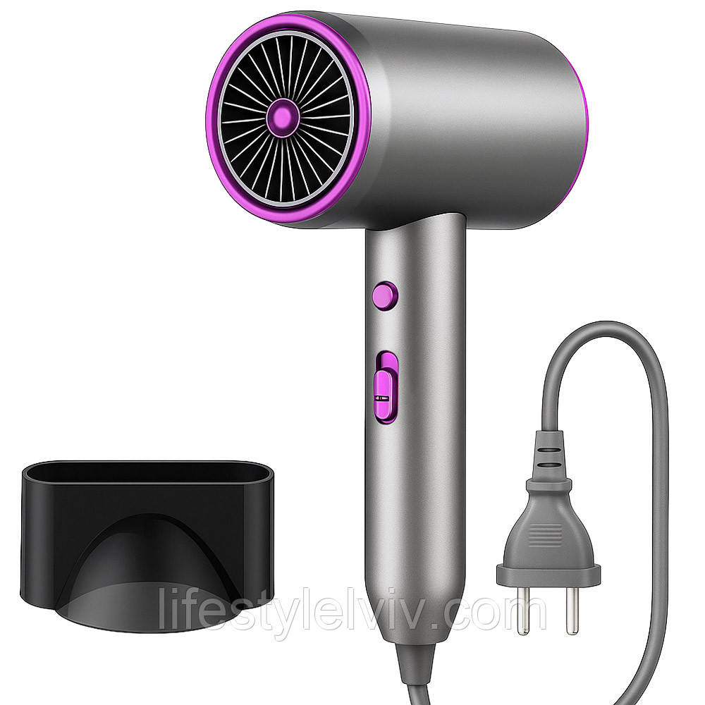 Фен для волосся, 3200W, Crownberg CB-2317 / Професійний фен для сушіння волосся / Фен з холодним обдувом, фото 1