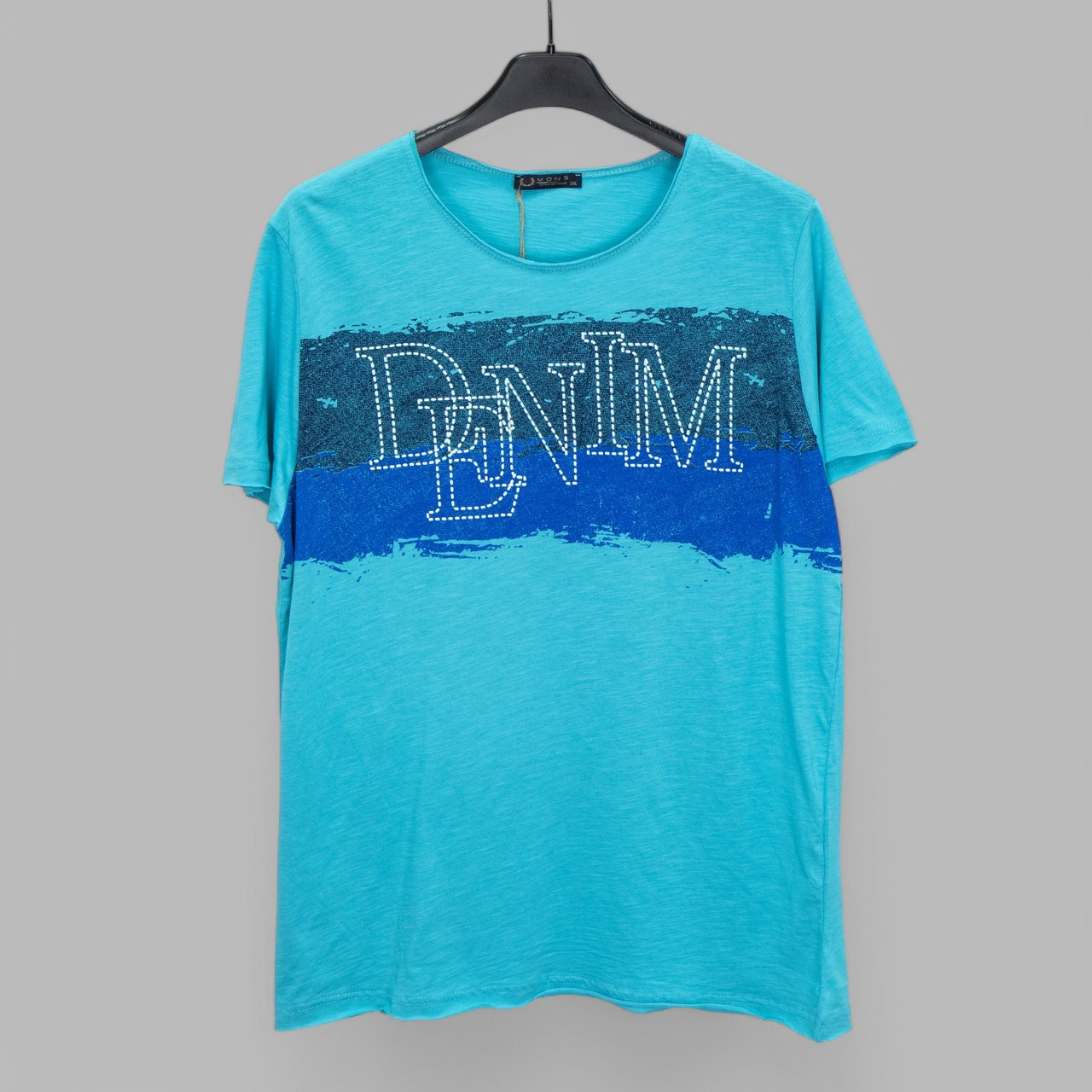 Футболка чоловіча Mons R-2404 Берюзова 100% бавовна 4XL(Р), фото 1