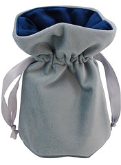 Мішечок для прикрас, біжутерії, подарунків Т-13 сірий