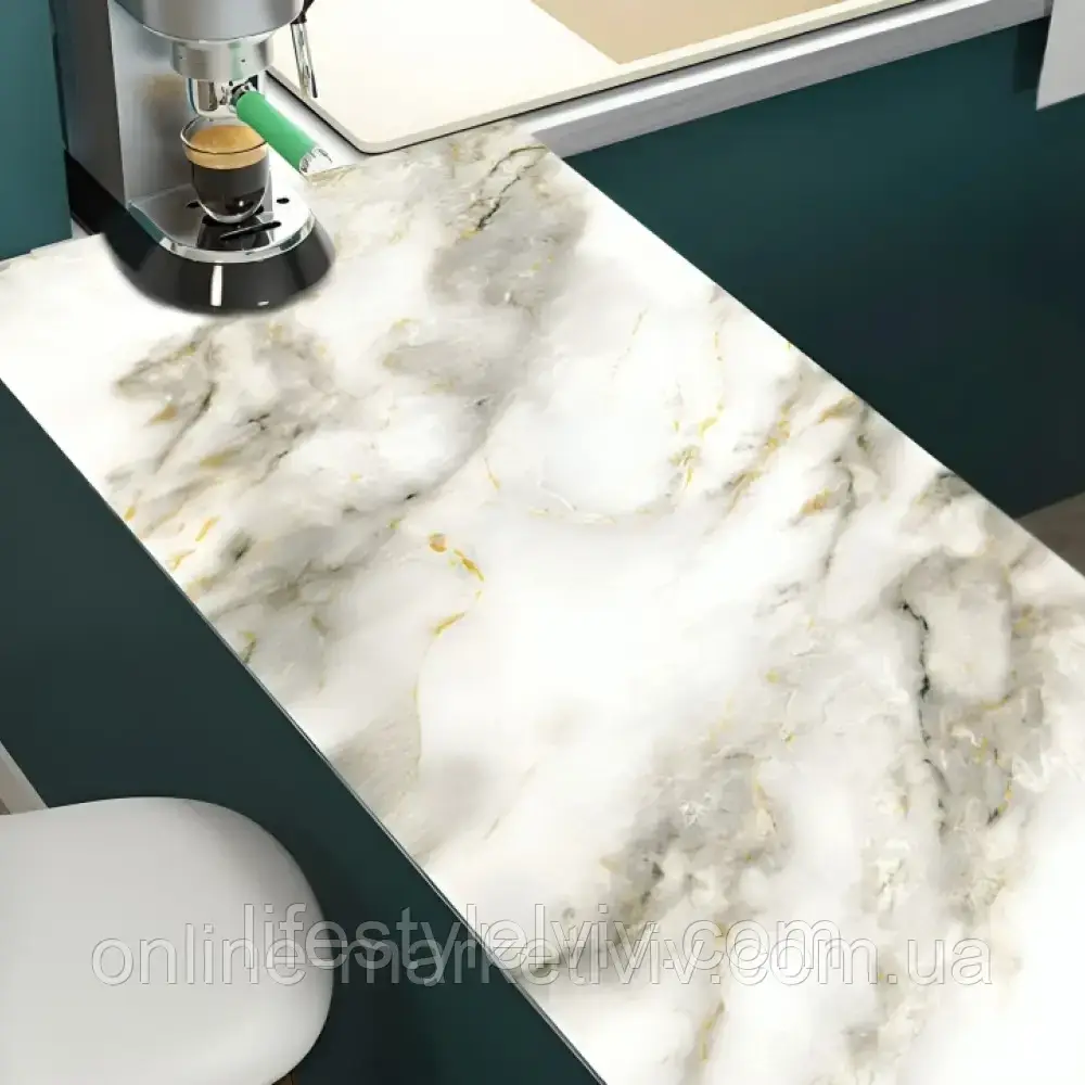 Самоклеюча плівка 3мх60см,/ Самоклейка для меблів / Фотошпалери під мармур / Самоклейка для кухні, фото 1