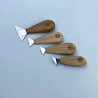 Набір ножів флажків Адольф Юр'єв для геометричного різьблення, фото 2
