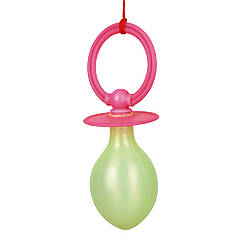 Соска Гігант зі звуком (рожева)