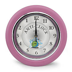 Годинник йде у зворотний бік Anti-clock (рожевий)