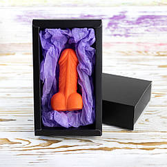 Оригінальний подарунковий Віллі з мила 90г 13254 (помаранчевий)