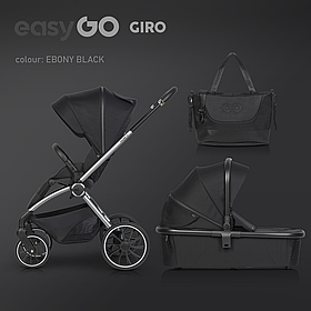 Коляска 2в1 EasyGo Giro, Black