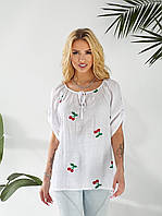 Блузки жіночі (Розміри: 48-56) "Жатка"