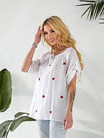 Блузки жіночі (Розміри: 48-56) "Жатка"