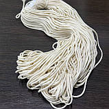 Гніт 2,5 мм бавовняний плетений для свічок шнур 100 м, фото 3