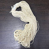 Гніт 2,5 мм бавовняний плетений для свічок шнур 100 м, фото 2