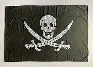Піратський прапор Каліко Джека 100 см*150 см 10327
