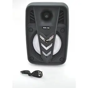 Портативна колонка-мініатюра ESS-105 у стилі валізки з USB/MicroSD/TF/FM/Bluetooth/світломузикою iC227