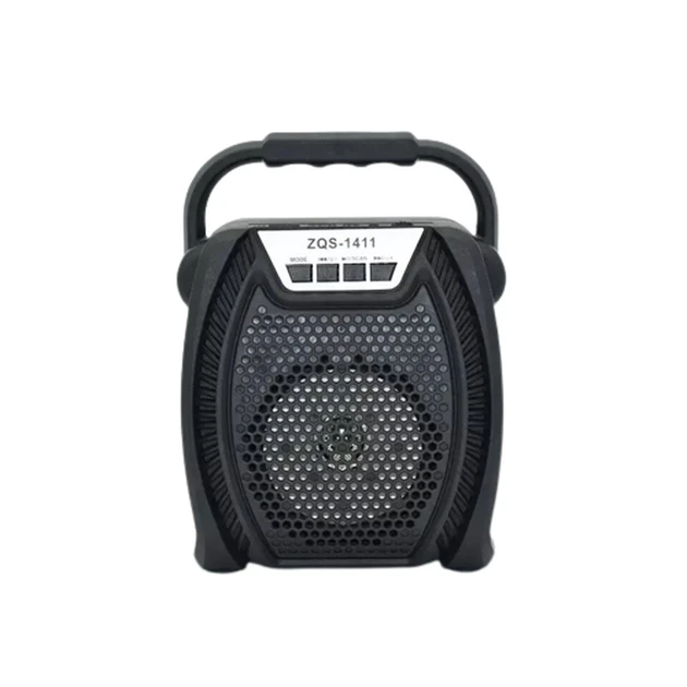 Портативна колонка-валіза ZQS-1411 c USB/SD/FM/Bluetooth/світломузикою SV227, фото 1