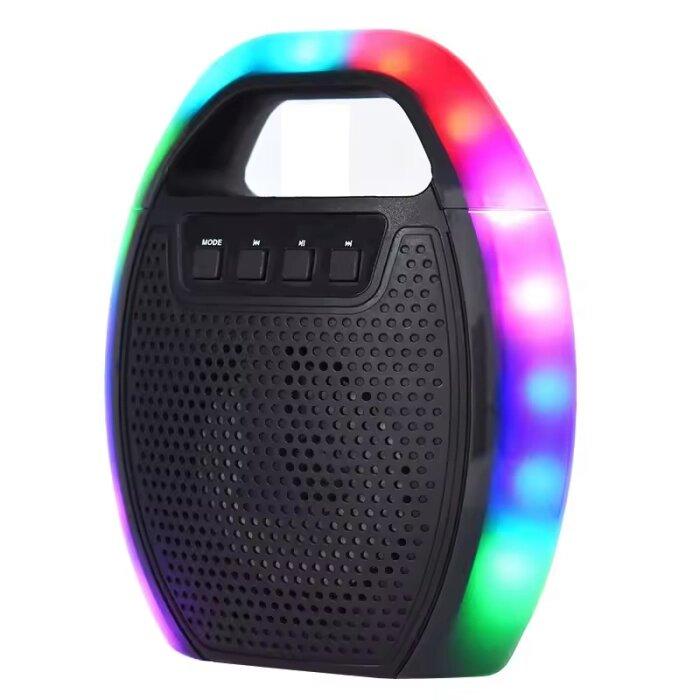 Міні-валіза колонка від мережі й акумулятора з USB, SD, FM, AUX, Bluetooth, світломузкою і ручкою 5W ESS-109B SV227, фото 1