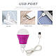 Кемпінгова світлодіодна LED-лампа USB Рожевий, фото 2