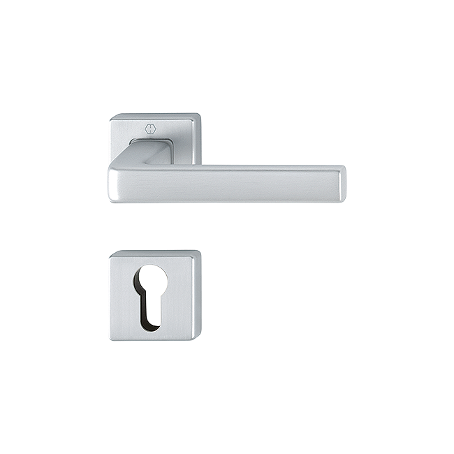 Міжкімнатна Дверна Ручка HOPPE  Dublin + PZ алюм. мат. хром